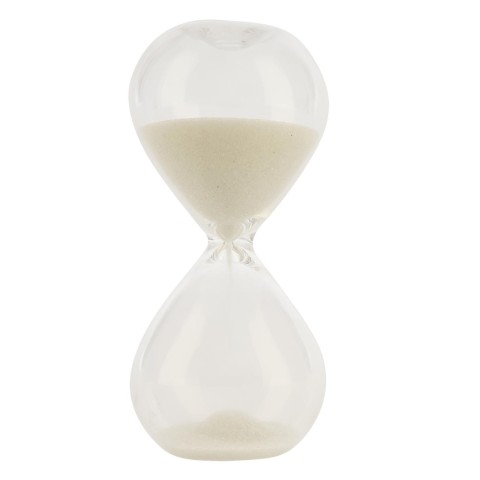 CLESSIDRA BIANCA 8CM 3MINUTI